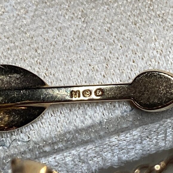 Swarovski Evil Eye Bangle Bracelet Gold-Tone Blue Crystal Small Swan Logo - Picture 6 of 13